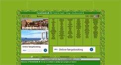Desktop Screenshot of faroeislands.dk